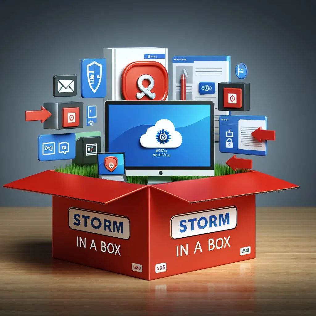 storm in a box package